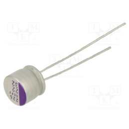 2 pcs x PANASONIC - 32SEPF22M - Capacitor: polymer, 22uF, 32VDC, SEPF, THT, ±20%, -55÷105°C, OS-CON