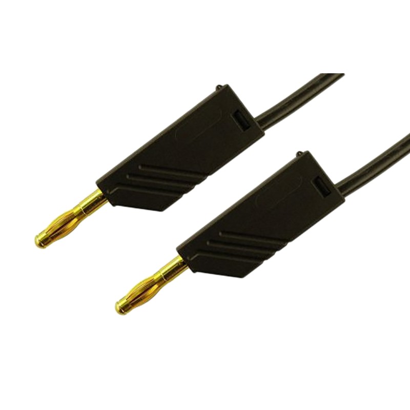 1 pcs - Hirschmann Test & Measurement, 32A, 30 V ac, 60V dc, Black, 1m Lead Length