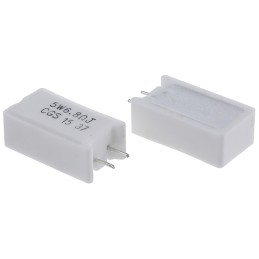 50 pcs - TE Connectivity 6.8Ω Wire Wound Resistor 5W ±5% SQMW56R8J