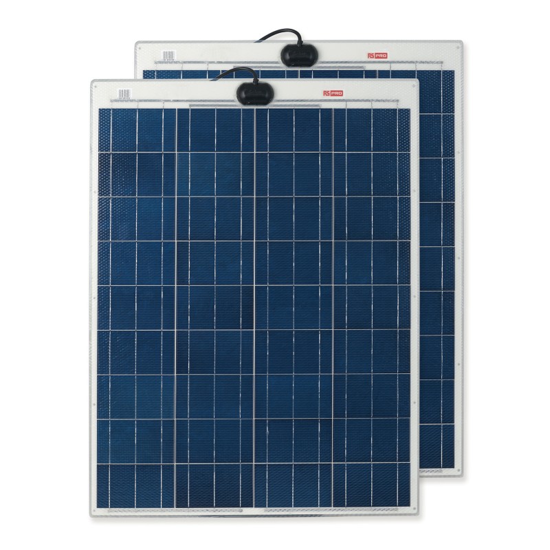 2 pcs - RS PRO 80W Polycrystalline solar panel