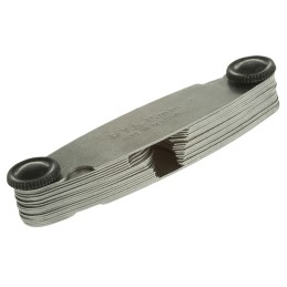 1 pcs - MikronTec Radius Gauge Metric 16 Blades 7.5mm to 15mm