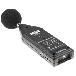 1 pcs - RS PRO ISO-TECH SLM1353M Datalogging Sound Level Meter, 30dB to 130dB, 8kHz max