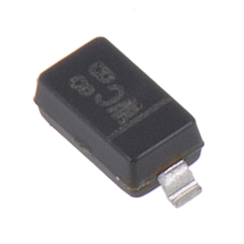 200 pcs - Diodes Inc, 7.5V Zener Diode 6% 500 mW SMT 2-Pin SOD-123