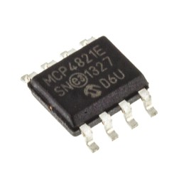 2 pcs - Microchip, DAC 12 bit- ±2%FSR Serial (SPI), 8-Pin SOIC