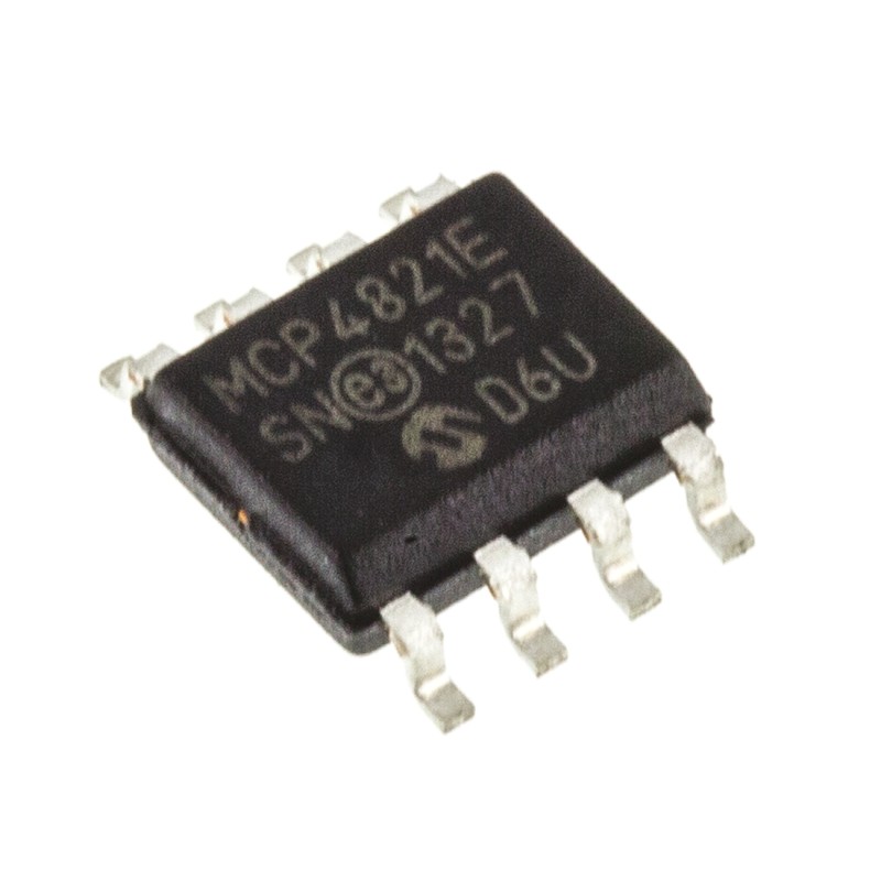 2 pcs - Microchip, DAC 12 bit- ±2%FSR Serial (SPI), 8-Pin SOIC