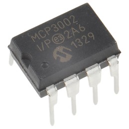 2 pcs - Microchip, Dual 10-bit- ADC 200ksps, 8-Pin PDIP
