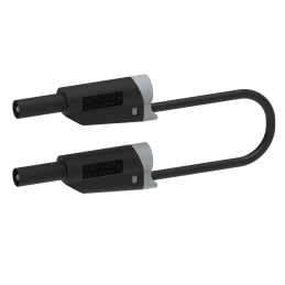 1 pcs - Electro PJP Test lead, 36A, 1kV, Black, 100cm Lead Length