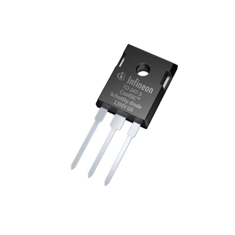 30 pcs - Infineon 1200V 15A, SiC Schottky Diode, 2-Pin TO-247 IDW15G120C5BFKSA1