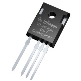 30 pcs - Silicon N-Channel MOSFET, 76 A, 600 V, 4-Pin TO-247-4 Infineon IPZA60R037P7XKSA1