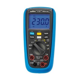1 pcs - Metrix MTX204 Handheld Digital Multimeter, True RMS, 10A ac Max, 10A dc Max, 1000V ac Max
