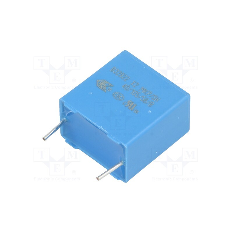 2 pcs x EPCOS - B32922C3684M - Capacitor: polypropylene, 680nF, 11x18.5x18mm, THT, ±20%, 15mm