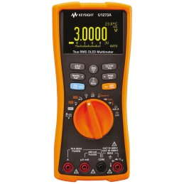 1 pcs - Keysight Technologies U1273A Handheld Digital Multimeter, True RMS, 10A ac Max, 10A dc Max, 1000V ac Max - RS Calibrated