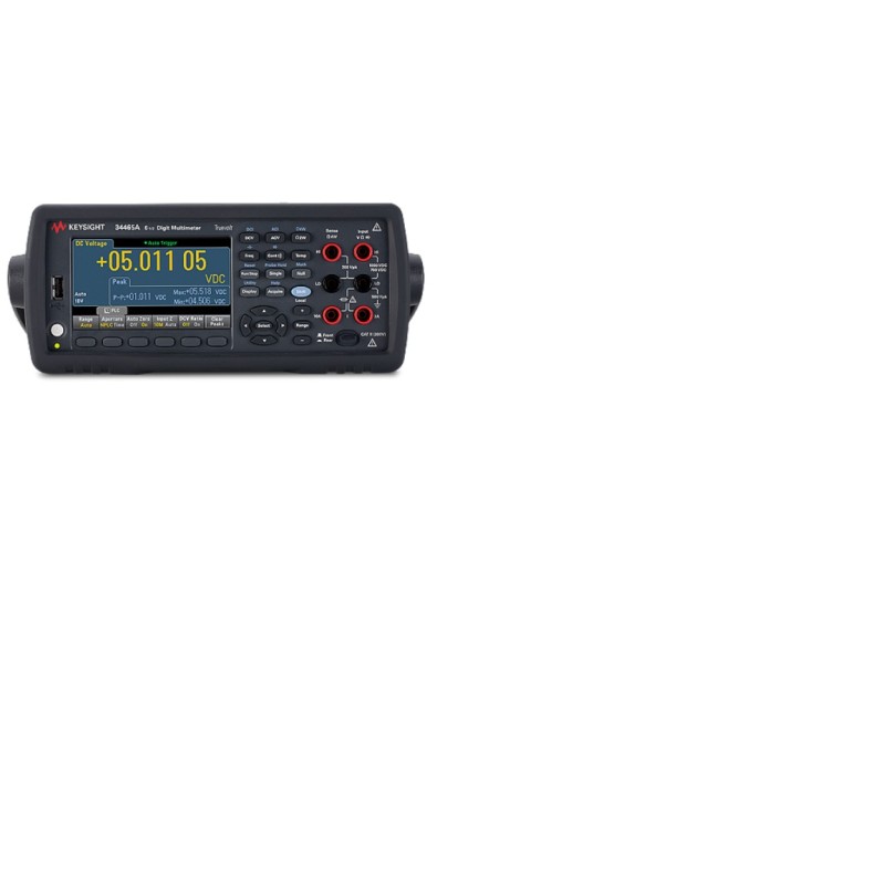 1 pcs - Keysight Technologies 34460A Bench Digital Multimeter, True RMS, 3A ac Max, 3A dc Max, 1000V ac Max - UKAS Calibrated