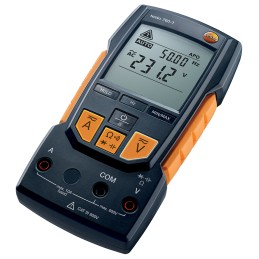 1 pcs - Testo 760-1 Handheld Digital Multimeter, 10A ac Max, 10A dc Max, 600V ac Max - RS Calibrated