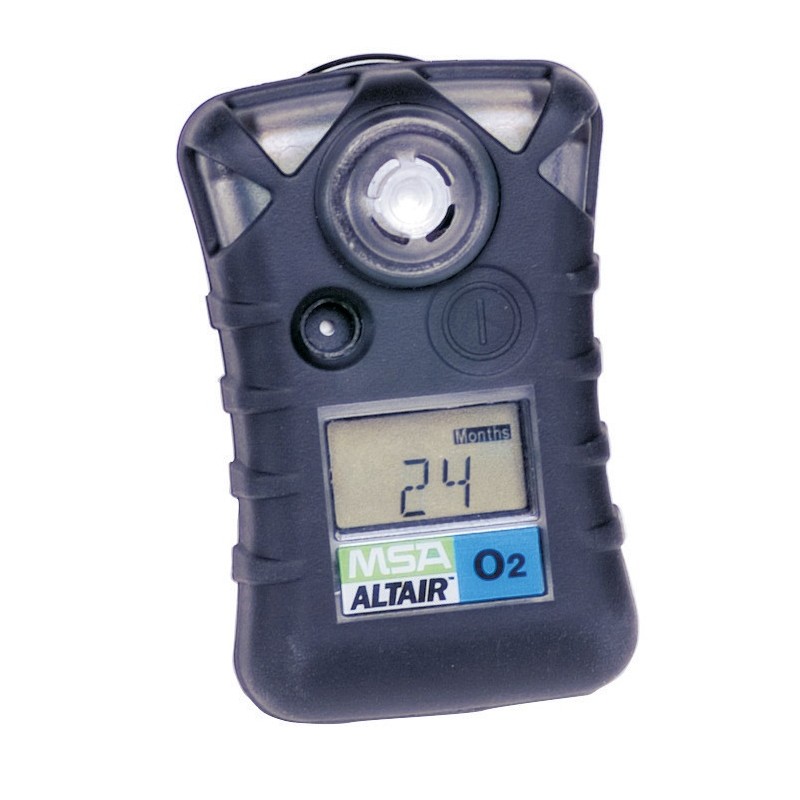 1 pcs - MSA Safety Gas Detector Gas Detector for H18.0%, L19.5%, O2 Detection, Audible Alarm, ATEX Approved
