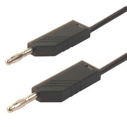 1 pcs - Hirschmann Test & Measurement, 16A, 30 V ac, 60V dc, Black, 1.5m Lead Length