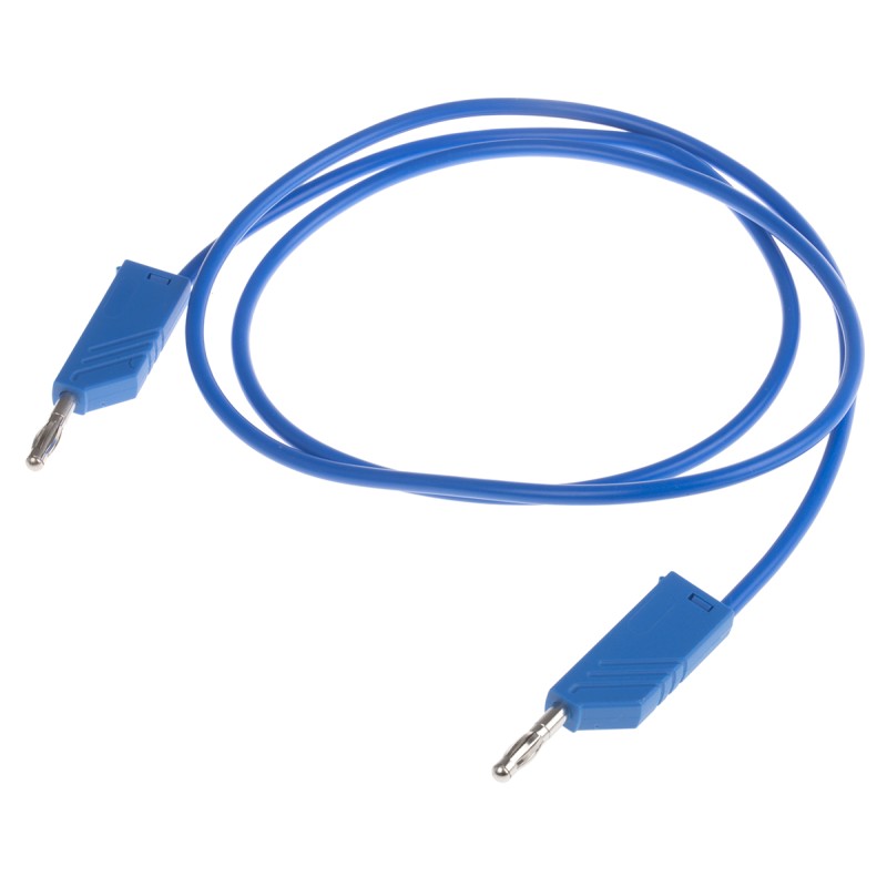 1 pcs - Hirschmann Test & Measurement, 32A, 60V dc, Blue, 1m Lead Length
