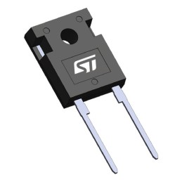 30 pcs - STMicroelectronics 1200V 30A, SiC Schottky Rectifier & Schottky Diode, 2-Pin DO-247 LL STPSC30G12WLY