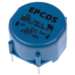 50 pcs - EPCOS 2.7 mH ±30% Ferrite Power Line Choke, 4A Idc, 60mΩ Rdc 250 V ac, B82721A