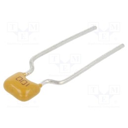10 pcs x SR PASSIVES - CT40805N100J500F3R - Capacitor: ceramic, 10pF, 50V, C0G (NP0), ±5%, THT, 5mm