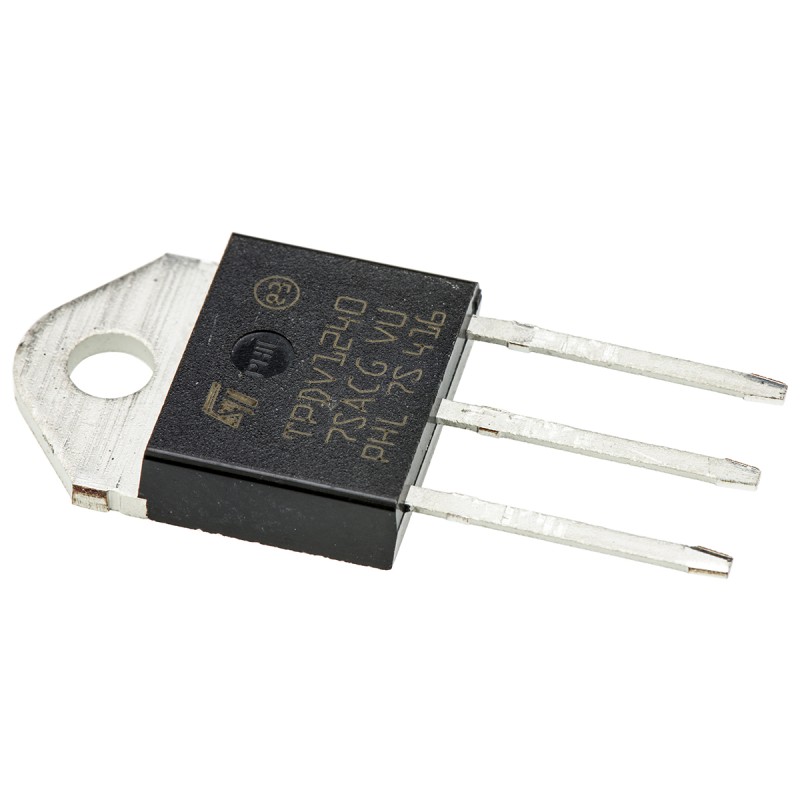 30 pcs - STMicroelectronics Through Hole, 3-pin, TRIAC, 1200V, Gate Trigger 1.5V 1200V