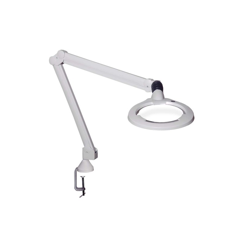 1 pcs - Luxo CIL027984 LED Magnifying Lamp with Table Clamp Mount, 5dioptre, 165mm Lens Dia., 165mm Lens