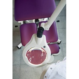 1 pcs - Luxo CIL027984 LED Magnifying Lamp with Table Clamp Mount, 5dioptre, 165mm Lens Dia., 165mm Lens