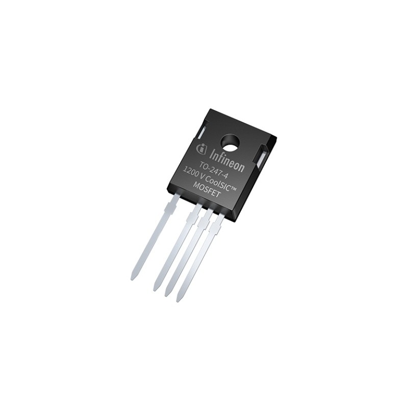 30 pcs - N-Channel MOSFET, 52 A, 1200 V, 4-Pin TO-247-4 Infineon IMZ120R045M1XKSA1