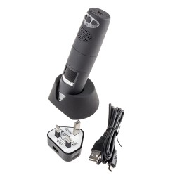 1 pcs - RS PRO USB Wifi Microscope, 1280 x 1024 pixels, 10 - 160X Magnification