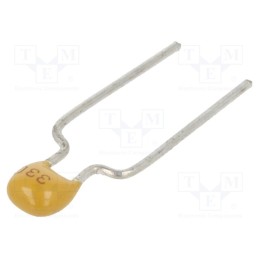 10 pcs x SR PASSIVES - CT40805N330J500F3R - Capacitor: ceramic, 33pF, 50V, C0G (NP0), ±5%, THT, 5mm