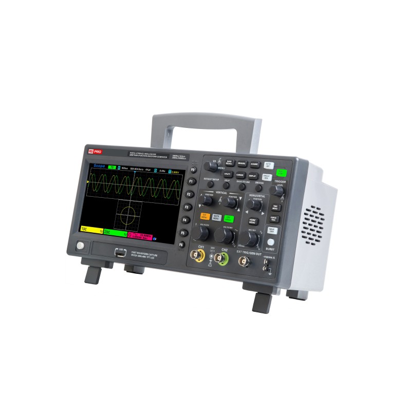 1 pcs - RS PRO Digital Digital Storage Oscilloscope, 2 Analogue Channels, 100MHz