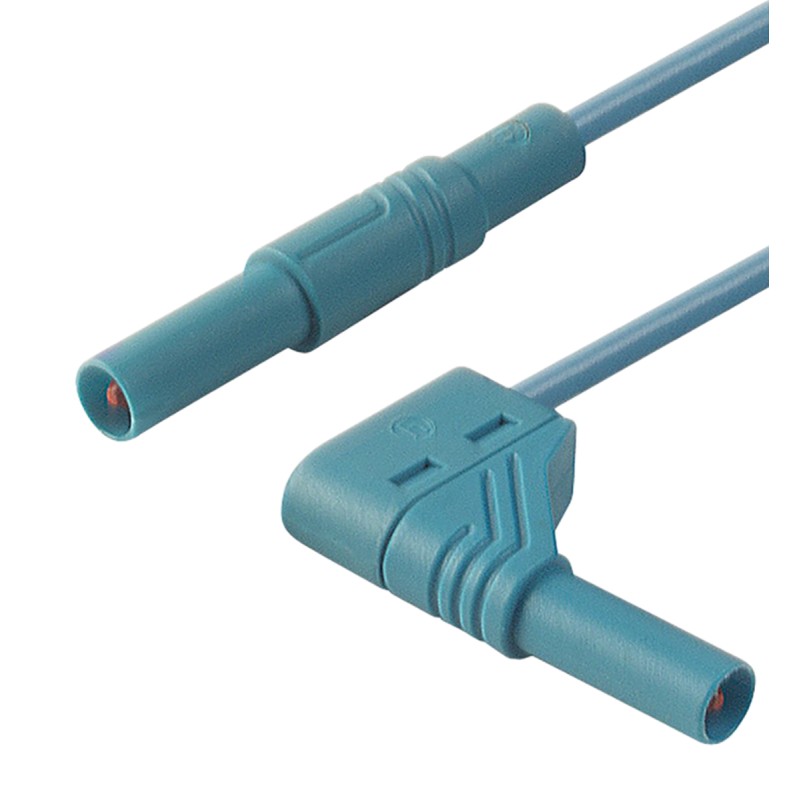 1 pcs - Hirschmann Test & Measurement, 16A, 1000V ac/dc, Blue, 2m Lead Length