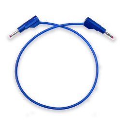 1 pcs - Mueller Electric Test Leads, 20A, 1kV, Blue, 914.4mm Lead Length