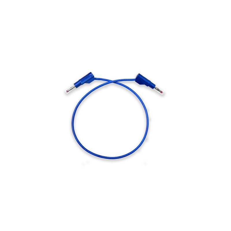 1 pcs - Mueller Electric Test Leads, 20A, 1kV, Blue, 914.4mm Lead Length