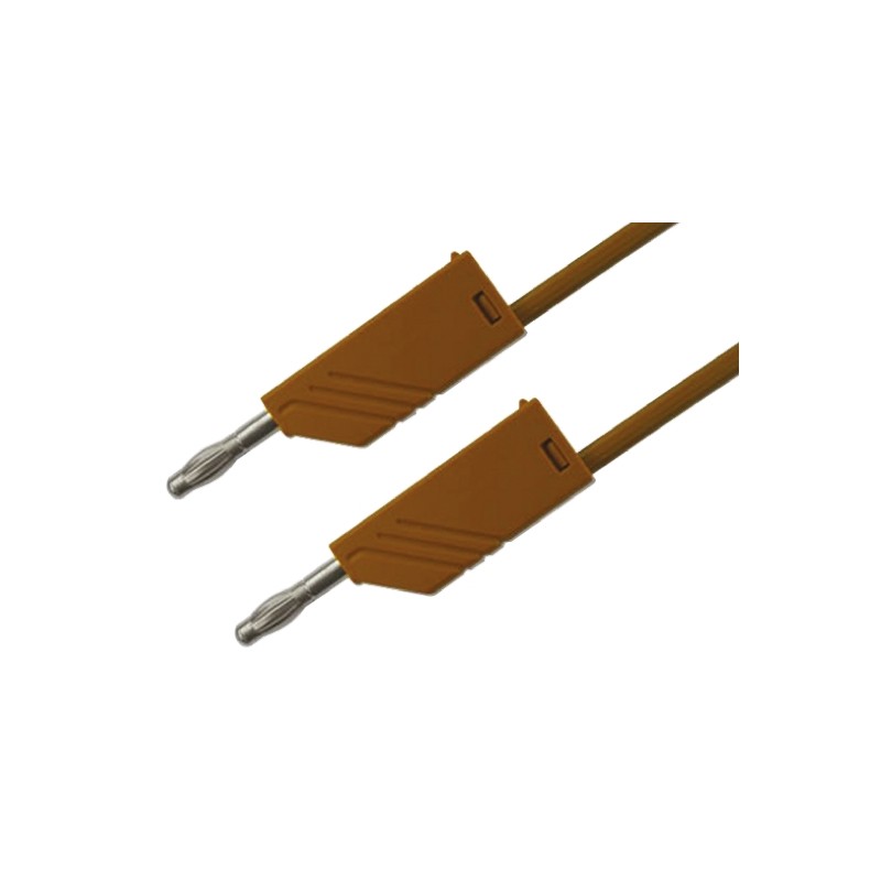 1 pcs - Hirschmann Test & Measurement, 32A, 30 V ac, 60V dc, Brown, 1m Lead Length