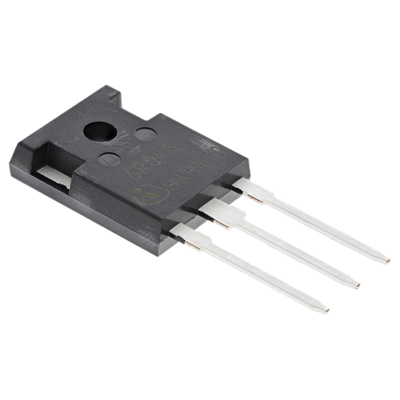 30 pcs - N-Channel MOSFET, 60 A, 650 V, 3-Pin TO-247 Infineon IPW60R045CPFKSA1