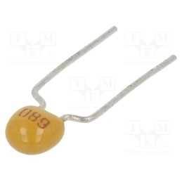 10 pcs x SR PASSIVES - CT40805N680J500F3R - Capacitor: ceramic, 68pF, 50V, C0G (NP0), ±5%, THT, 5mm