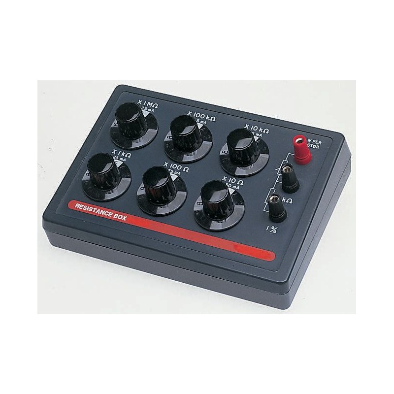 1 pcs - Cropico Resistance Decade Box, Resistance Resolution 10Ω, Absolute Maximum Resistance Measurement 10MΩ, RS Calibration