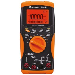 1 pcs - Keysight Technologies U1241B Handheld Digital Multimeter, True RMS, 10A ac Max, 10A dc Max, 1000V ac Max - RS Calibrated