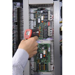 1 pcs - Amprobe IR-710 Infrared Thermometer, -18°C Min, ±2 % Accuracy, °C and °F Measurements With RS Calibration