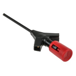 1 pcs - Hirschmann Test & Measurement Red Grabber Clip with Pincers, 2A, 60V dc, 2mm Socket