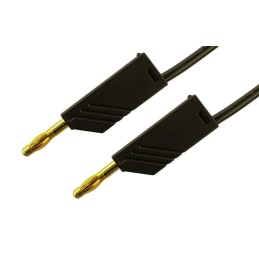 1 pcs - Hirschmann Test & Measurement, 32A, 30 V ac, 60V dc, Black, 2m Lead Length