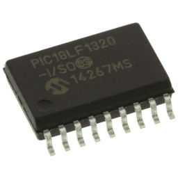 42 pcs - Microchip PIC18LF1320-I/SO, 8bit PIC Microcontroller, PIC18F, 40MHz, 8 kB, 256 B Flash, 18-Pin SOIC