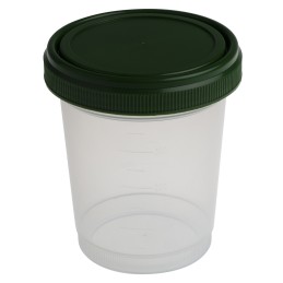 1 pcs - RS PRO 400ml PP Wide Neck Storage Bottle