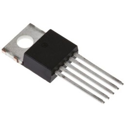 5 pcs - onsemi LM2576TV-ADJG, 1 Buck Boost Switching, Switching Regulator 3A, 1.23 - 37 V, 63 kHz 5-Pin, TO-220