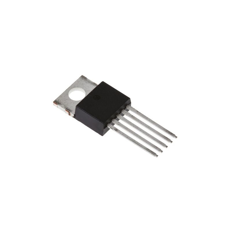 5 pcs - onsemi LM2576TV-ADJG, 1 Buck Boost Switching, Switching Regulator 3A, 1.23 - 37 V, 63 kHz 5-Pin, TO-220
