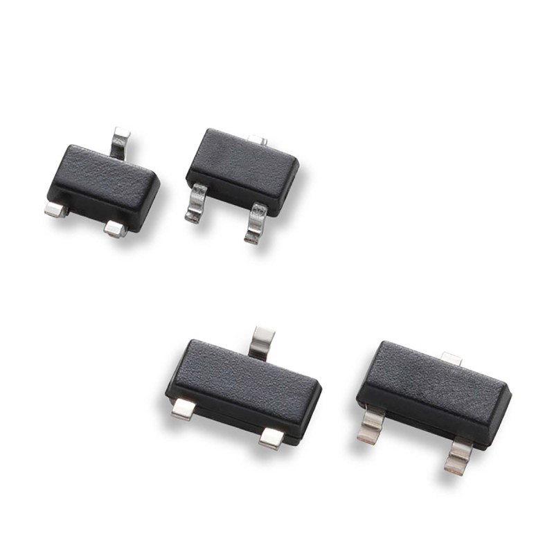 25 pcs - Littelfuse AQ3102-02JTG, Triple-Element Uni-Directional TVS Diode Array, 3-Pin SC70-3L