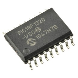 42 pcs - Microchip PIC18F1320-I/SO, 8bit PIC Microcontroller, PIC18F, 40MHz, 8 kB, 256 B Flash, 18-Pin SOIC