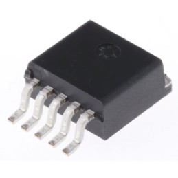 5 pcs - onsemi LM2575D2T-5G-, 1 Buck Boost Switching, Switching Regulator 1A, 5 (Typ.) V, 52 kHz 5-Pin, D2PAK