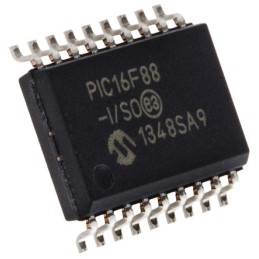 42 pcs - Microchip PIC16F88-I/SO, 8bit PIC Microcontroller, PIC16F, 20MHz, 7.168 kB, 256 B Flash, 18-Pin SOIC